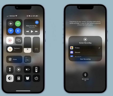 阿克陶苹果15维修分享iPhone15录制屏幕时如何录制音频 